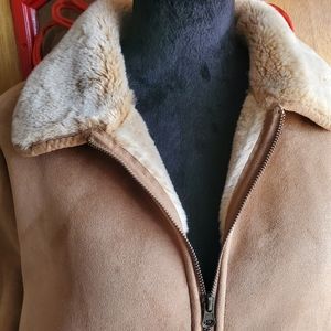 Vintage Coaco New York faux suede